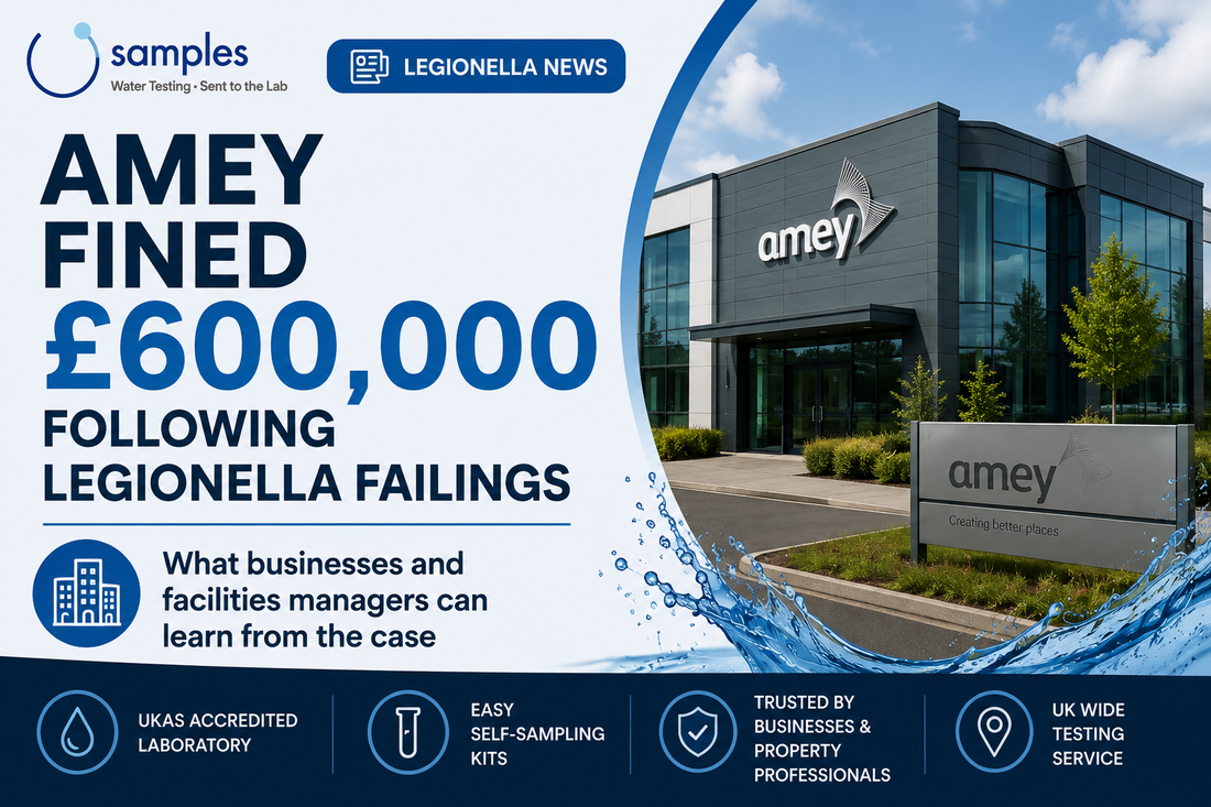 Amey £600,000 Legionella fine and water safety lessons for businesses
