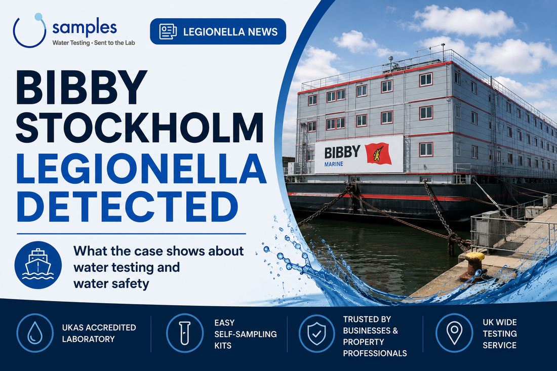 Bibby Stockholm Legionella incident and UK water testing lessons