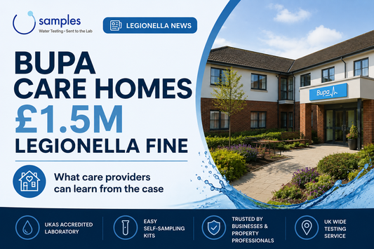 Bupa Legionella case and water safety lessons for UK care homes