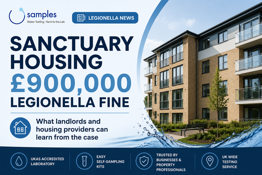 Sanctuary Housing £900,000 Legionella fine, lessons for landlords and housing providers